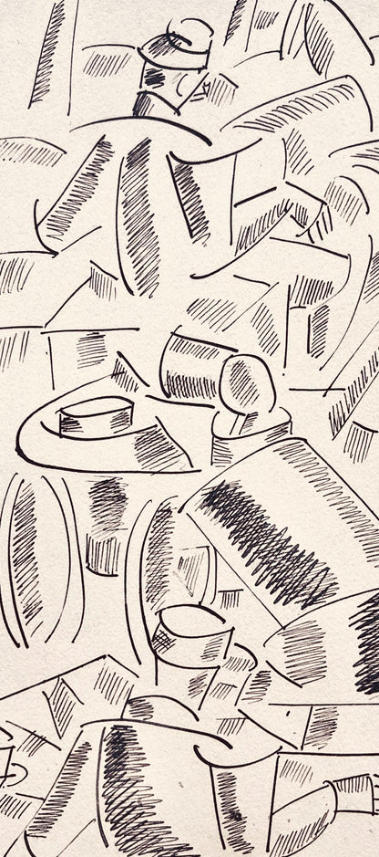 Fernand Lger, La Cuisine Roulante, Dessins De Guerre 1915-16, Lithograph