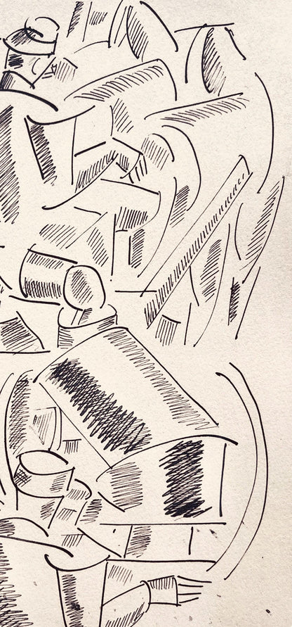 Fernand Lger, La Cuisine Roulante, Dessins De Guerre 1915-16, Lithograph