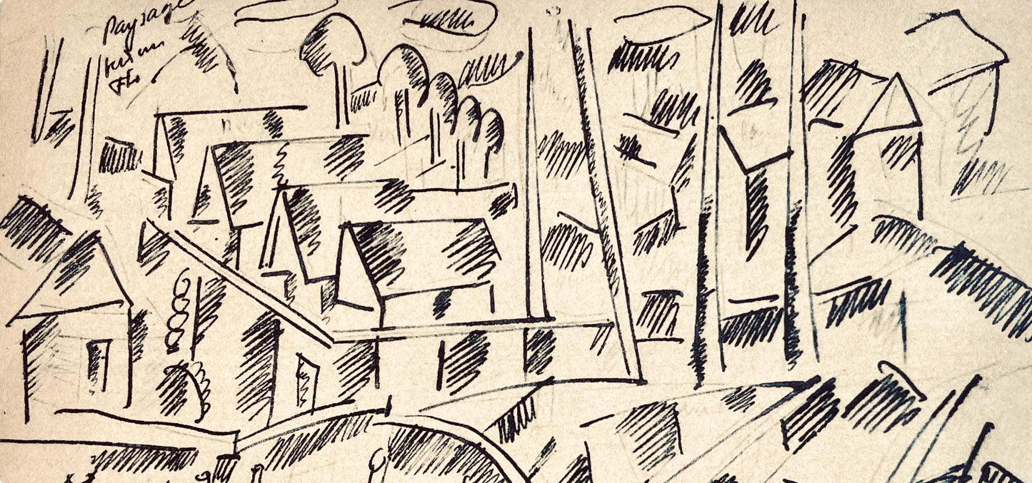 Fernand Lger, Aux Alentours De Verdun, Dessins De Guerre 1915-16, Lithograph