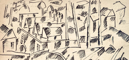 Fernand Lger, Aux Alentours De Verdun, Dessins De Guerre 1915-16, Lithograph