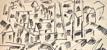 Fernand Lger, Aux Alentours De Verdun, Dessins De Guerre 1915-16, Lithograph