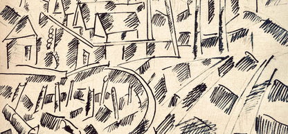 Fernand Lger, Aux Alentours De Verdun, Dessins De Guerre 1915-16, Lithograph