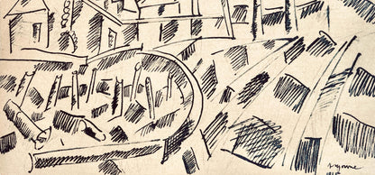 Fernand Lger, Aux Alentours De Verdun, Dessins De Guerre 1915-16, Lithograph