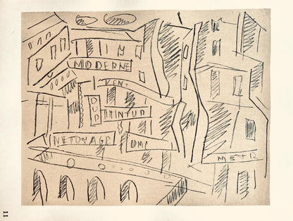 Fernand Lger, Verdun: La Place D'Armes, Dessins De Guerre 1915-16, Lithograph