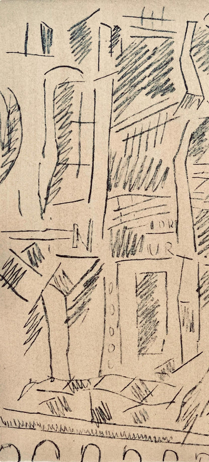 Fernand Lger, Verdun: La Place D'Armes, Dessins De Guerre 1915-16, Lithograph