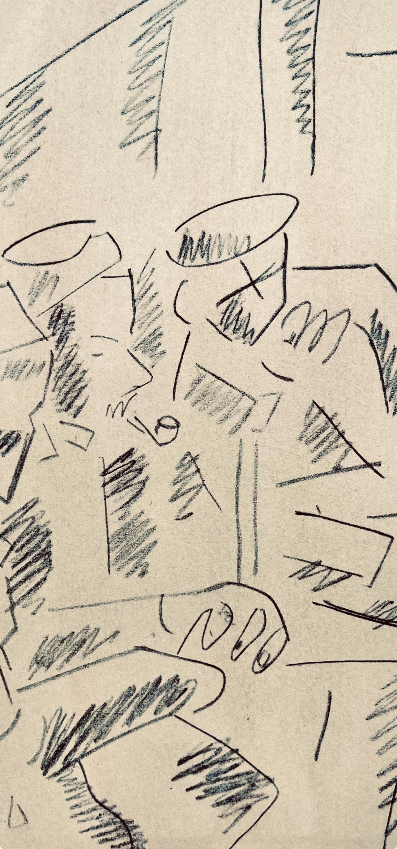 Fernand Lger, Soldats Au Repos, Dessins De Guerre 1915-16, Lithograph