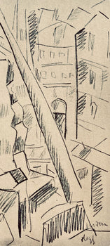 Fernand Lger, Verdun Dtruit, Dessins De Guerre 1915-16, Lithograph