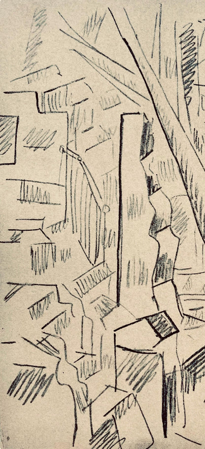 Fernand Lger, Verdun Dtruit, Dessins De Guerre 1915-16, Lithograph