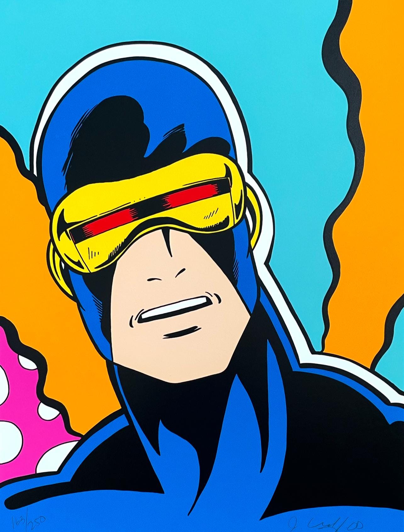 John Matos 'Crash', Cyclops, Crash (X-Men Portfolio), Signed, Silkscreen