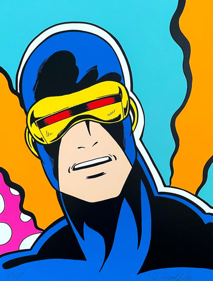 John Matos 'Crash', Cyclops, Crash (X-Men Portfolio), Signed, Silkscreen