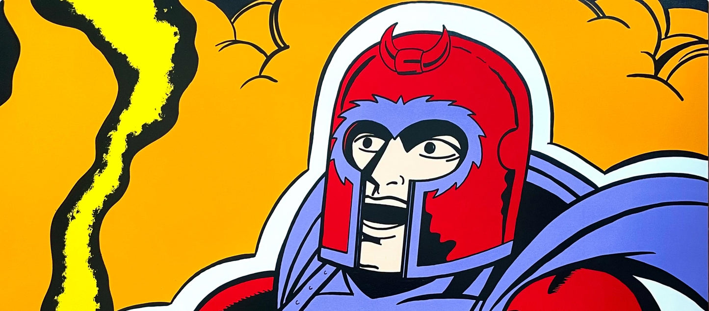 John Matos 'Crash', Magneto, Crash (X-Men Portfolio), Signed, Silkscreen