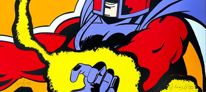 John Matos 'Crash', Magneto, Crash (X-Men Portfolio), Signed, Silkscreen