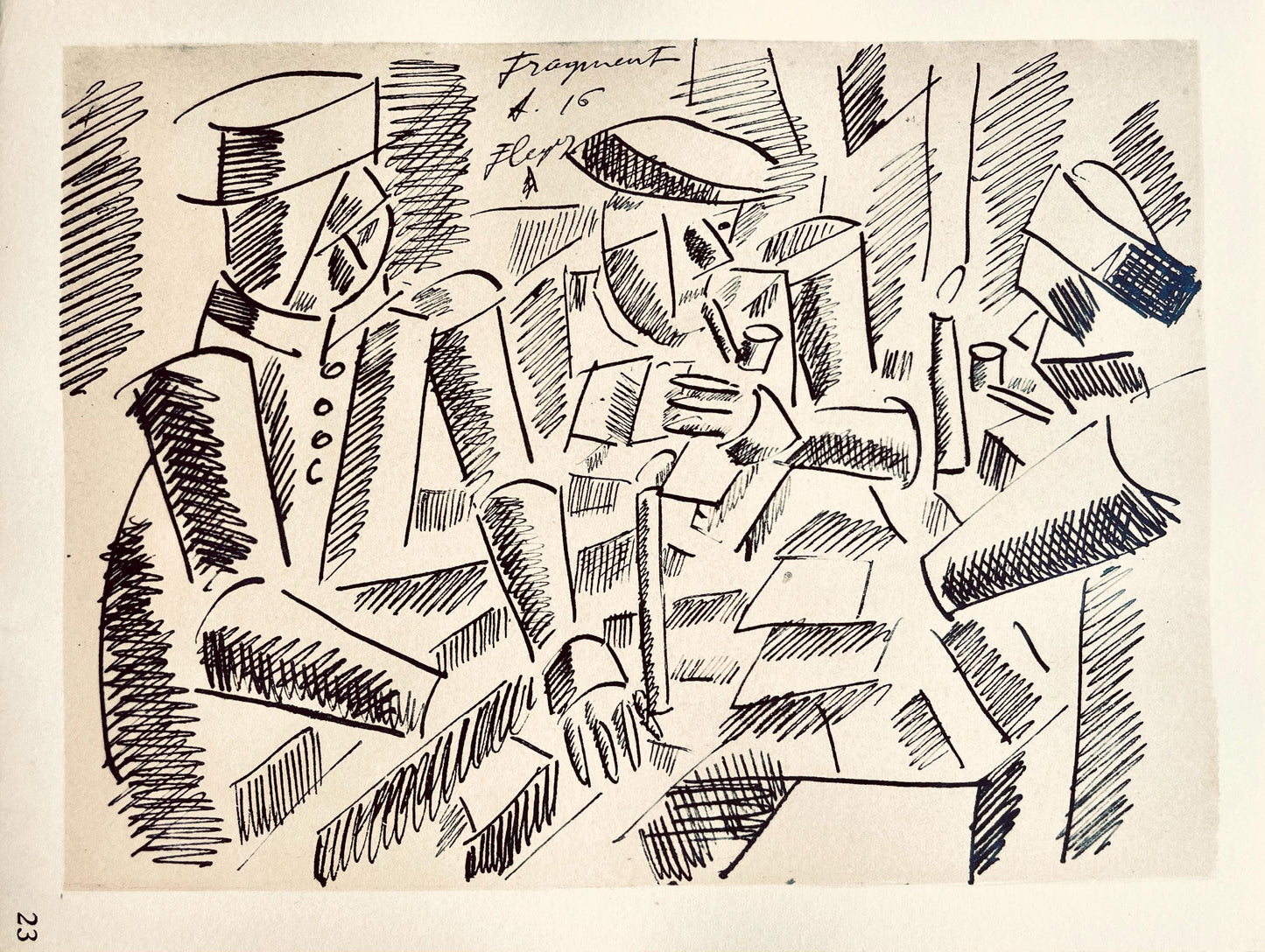 Fernand Lger, Tude Pour "La Partie De Cartes", Dessins De Guerre 1915-16, Lithograph