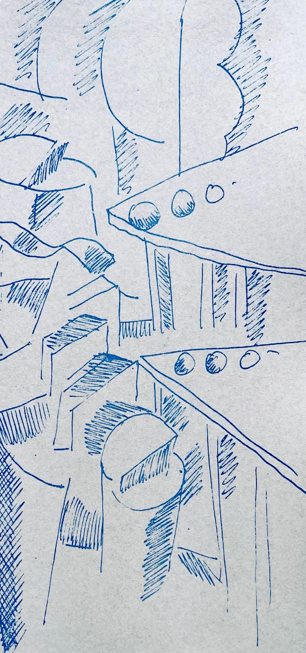 Fernand Lger, Soldat Assis, Dessins De Guerre 1915-16, Lithograph