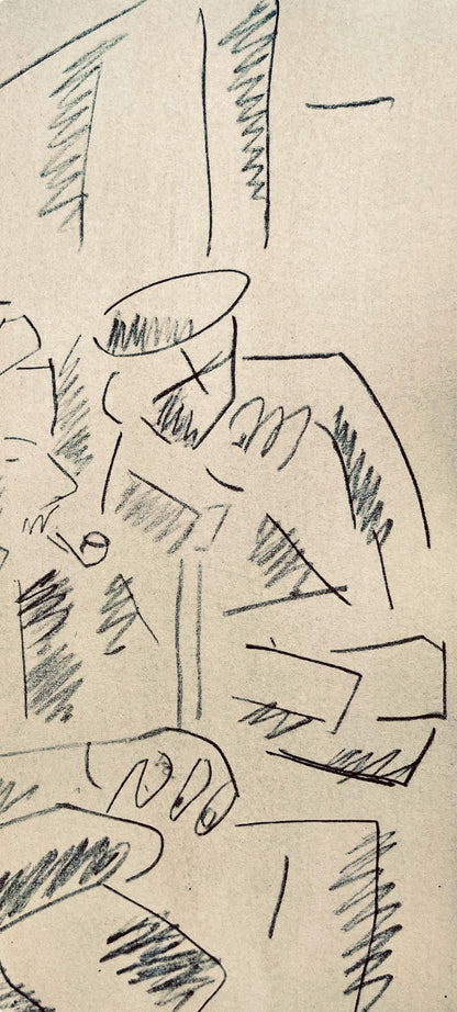 Fernand Lger, Intrieur D'Hpital, Dessins De Guerre 1915-16, Lithograph