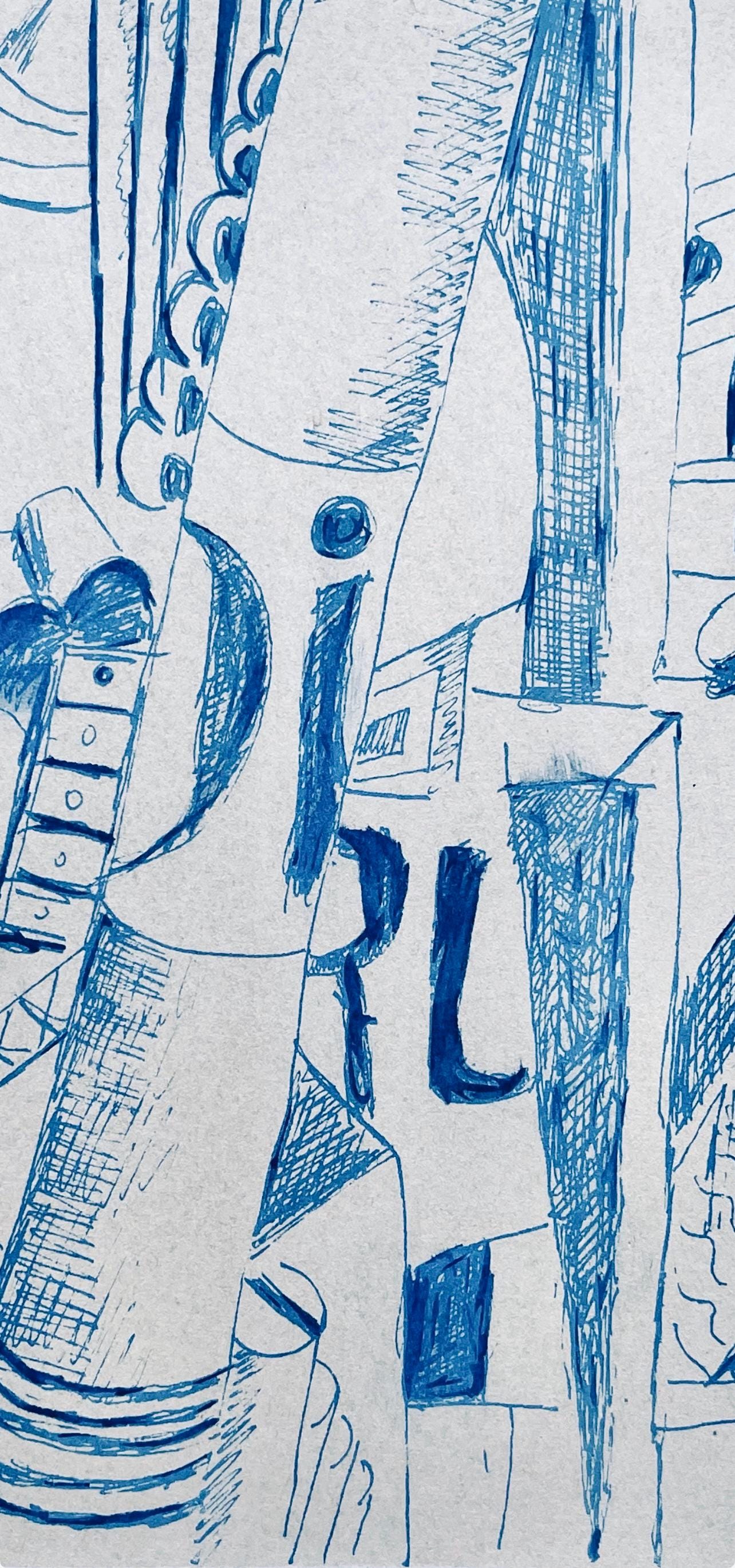 Fernand Lger, Intrieur D'Hpital, Dessins De Guerre 1915-16, Lithograph