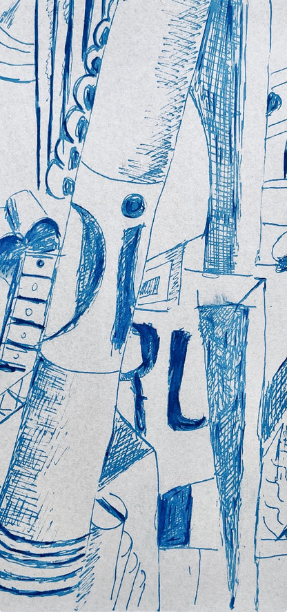 Fernand Lger, Intrieur D'Hpital, Dessins De Guerre 1915-16, Lithograph