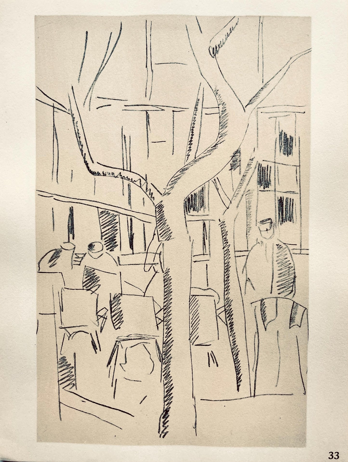 Fernand Lger, Dans Verdun, Dessins De Guerre 1915-16, Lithograph