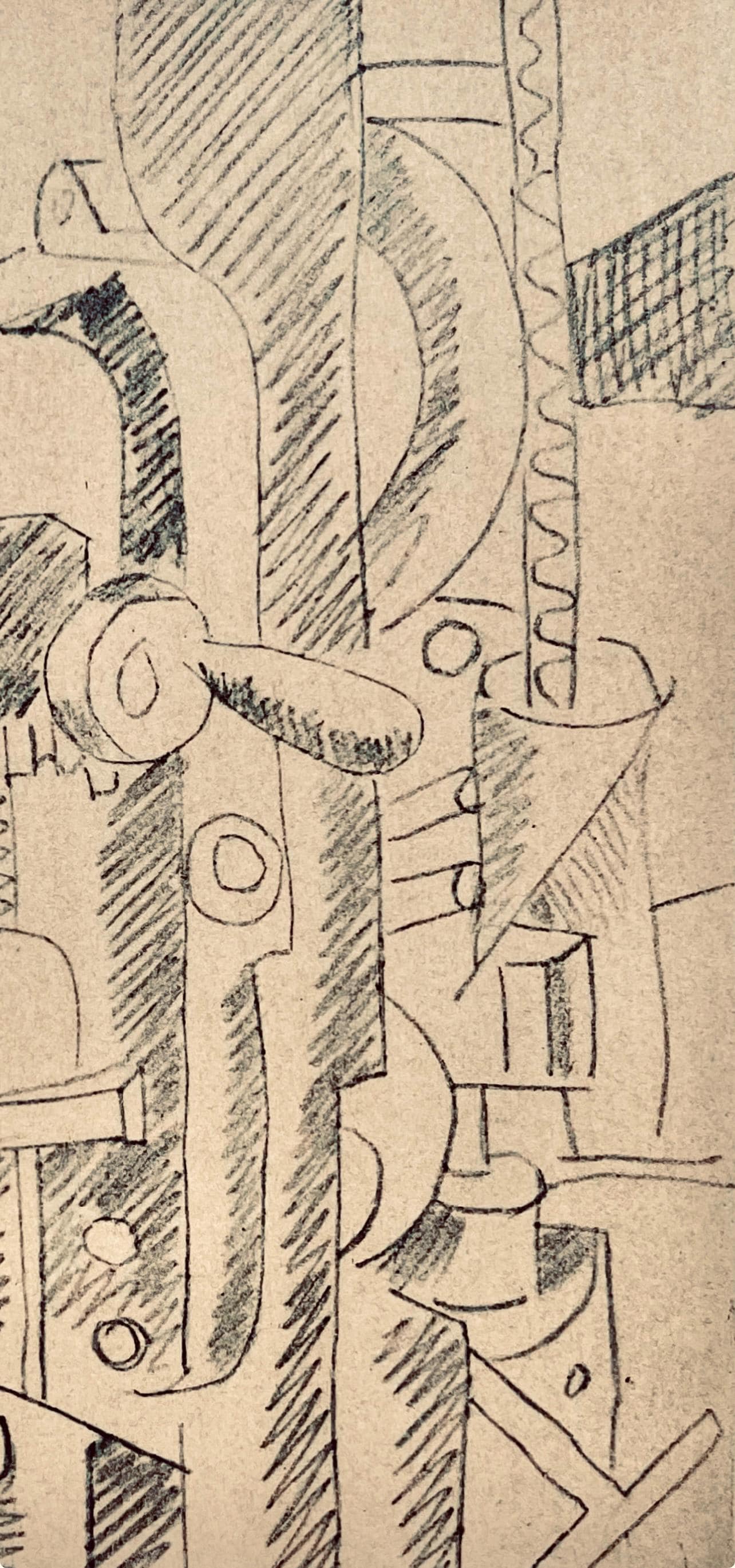 Fernand Lger, Lments Mcaniques, Dessins De Guerre 1915-16, Lithograph