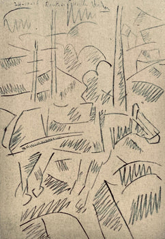 Fernand Lger, Sur La Route De Souville, Dessins De Guerre 1915-16, Lithograph