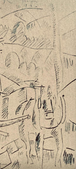 Fernand Lger, Sur La Route De Souville, Dessins De Guerre 1915-16, Lithograph