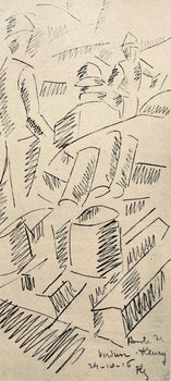 Fernand Lger, Sur La Route De Fleury: Sapeurs Au Travail, Dessins De Guerre 1915-16, Lithograph