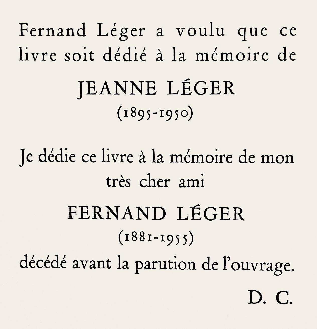 Fernand Lger, Sur La Route De Fleury: Sapeurs Au Travail, Dessins De Guerre 1915-16, Lithograph