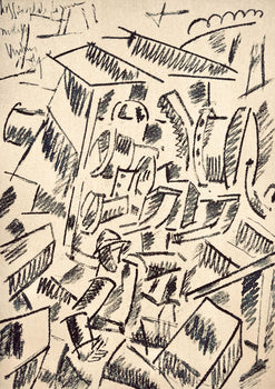 Fernand Lger, Hissage De Forme Mobile, Dessins De Guerre 1915-16, Lithograph