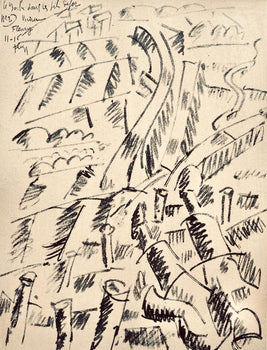 Fernand Lger, Lger, Le Boche Dans Les Fils De Fer, Dessins De Guerre, Lithograph