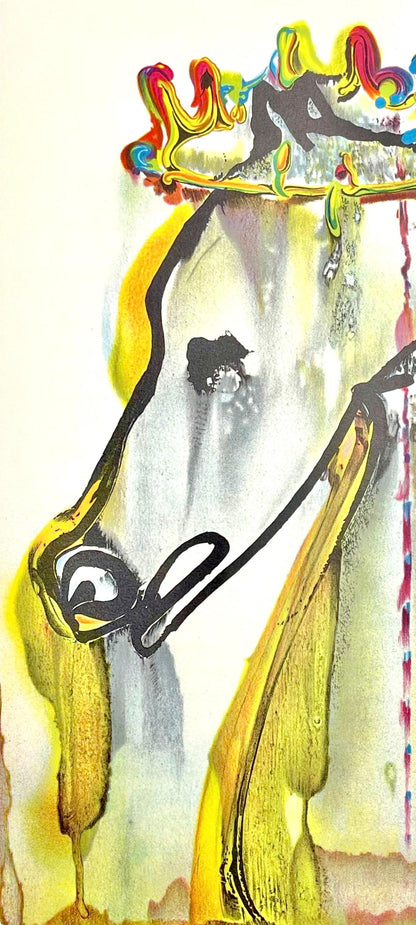 Salvador Dali, Caligula, Les Chevaux De Dali, Fac-Simile Signed, Lithograph (After)