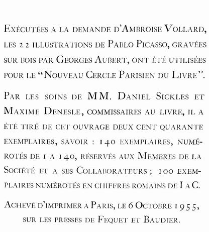 Pablo Picasso, Composition (Johnson/Vollard 193; Monod 10485), Hlne Chez Archimde, Woodcut