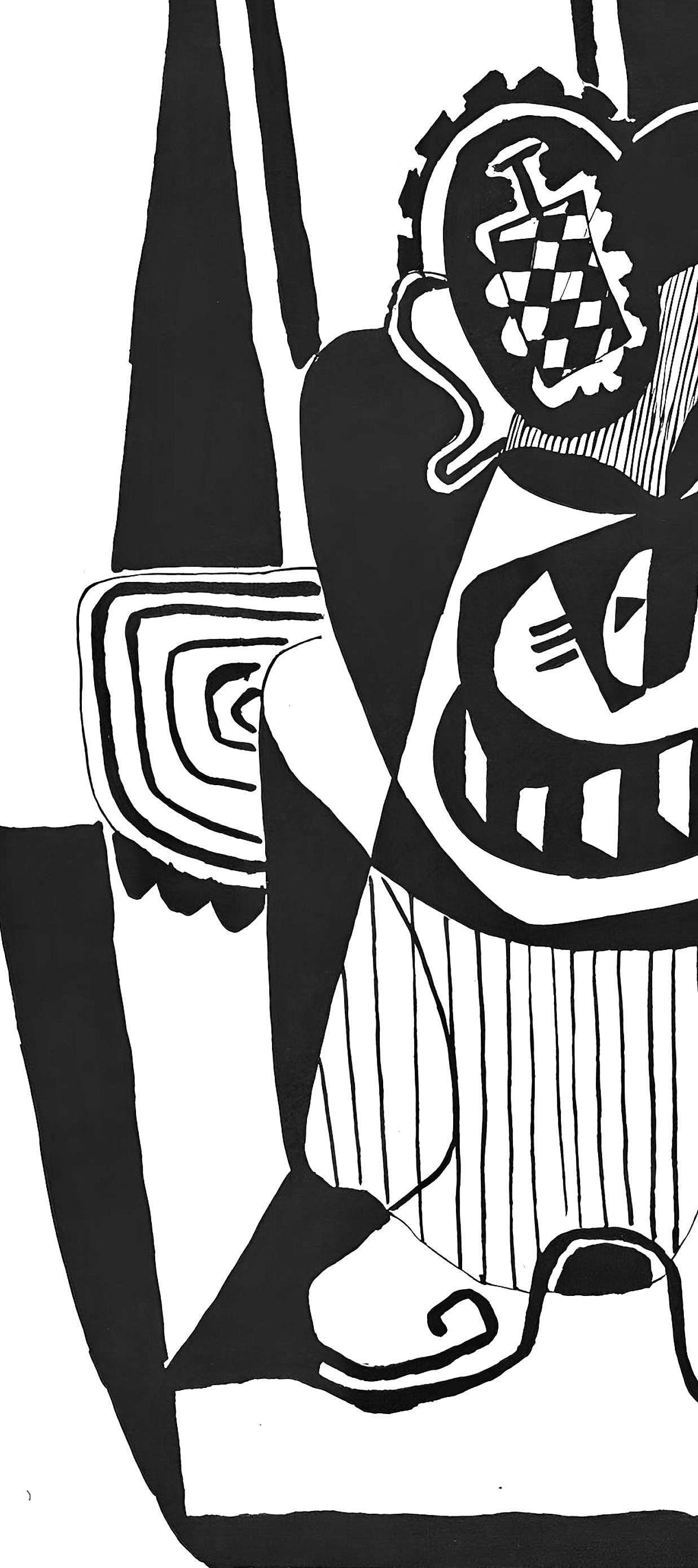 Pablo Picasso, Composition (Johnson/Vollard 193; Monod 10485), Hlne Chez Archimde, Woodcut