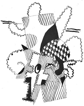 Pablo Picasso, Composition (Johnson/Vollard 193; Monod 10485), Hlne Chez Archimde, Woodcut