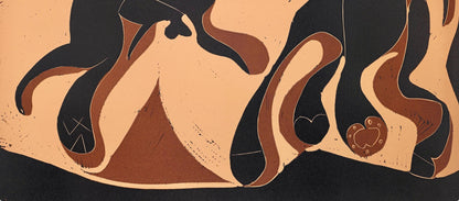 Pablo Picasso, Aprs Le Pique (Orozco 214), Grabados Al Linleo, Linocut