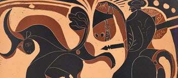 Pablo Picasso, Aprs Le Pique (Orozco 214), Grabados Al Linleo, Linocut