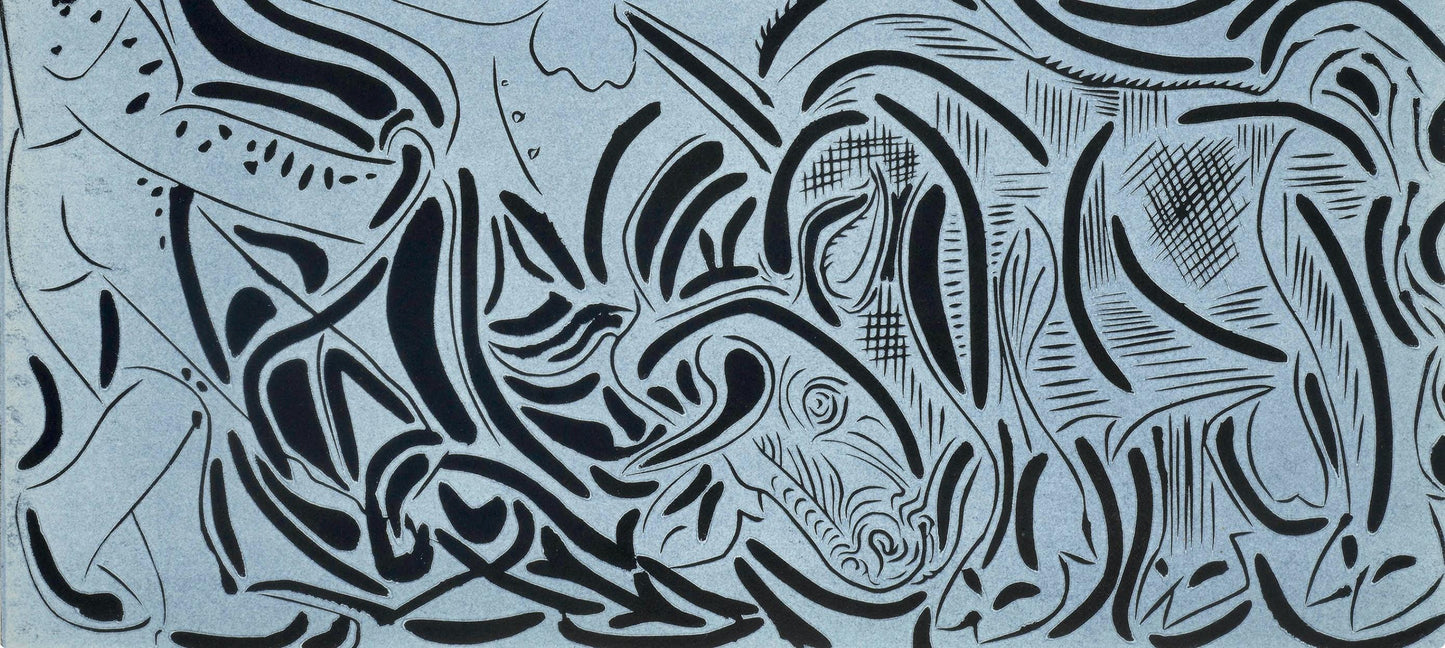 Pablo Picasso, Pique (Orozco 214), Grabados Al Linleo, Linocut