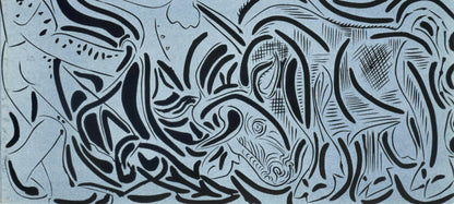 Pablo Picasso, Pique (Orozco 214), Grabados Al Linleo, Linocut