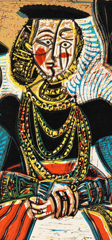 Pablo Picasso, Portrait De Jeune Fille (Orozco 214), Grabados Al Linleo, Linocut