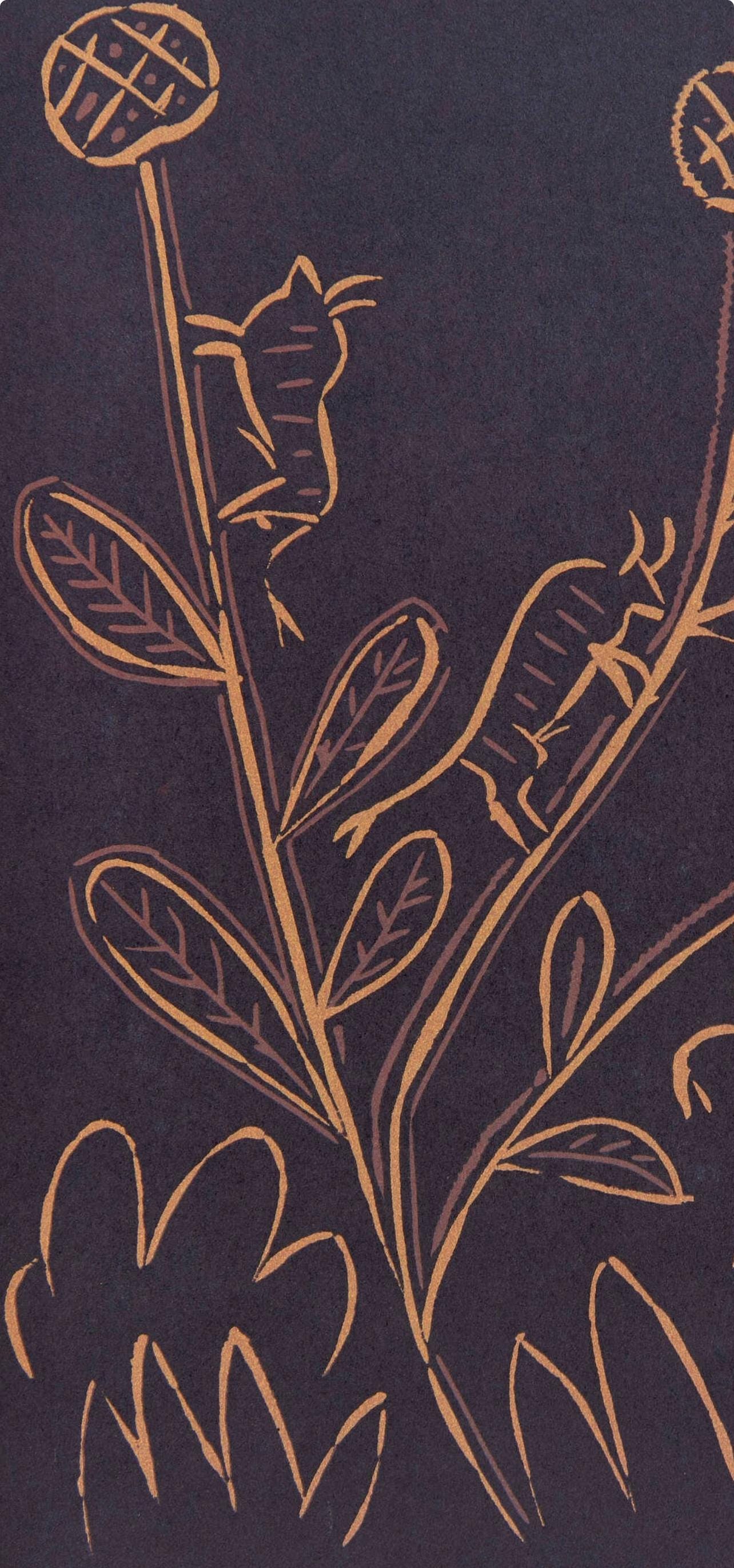 Pablo Picasso, Plante Aux Toritos (Orozco 214), Grabados Al Linleo, Linocut