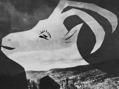 Pablo Picasso, Andr Villers, La Chvre L'Horizon (Cramer 115), Diurnes, Dcoupages Et Photographies,