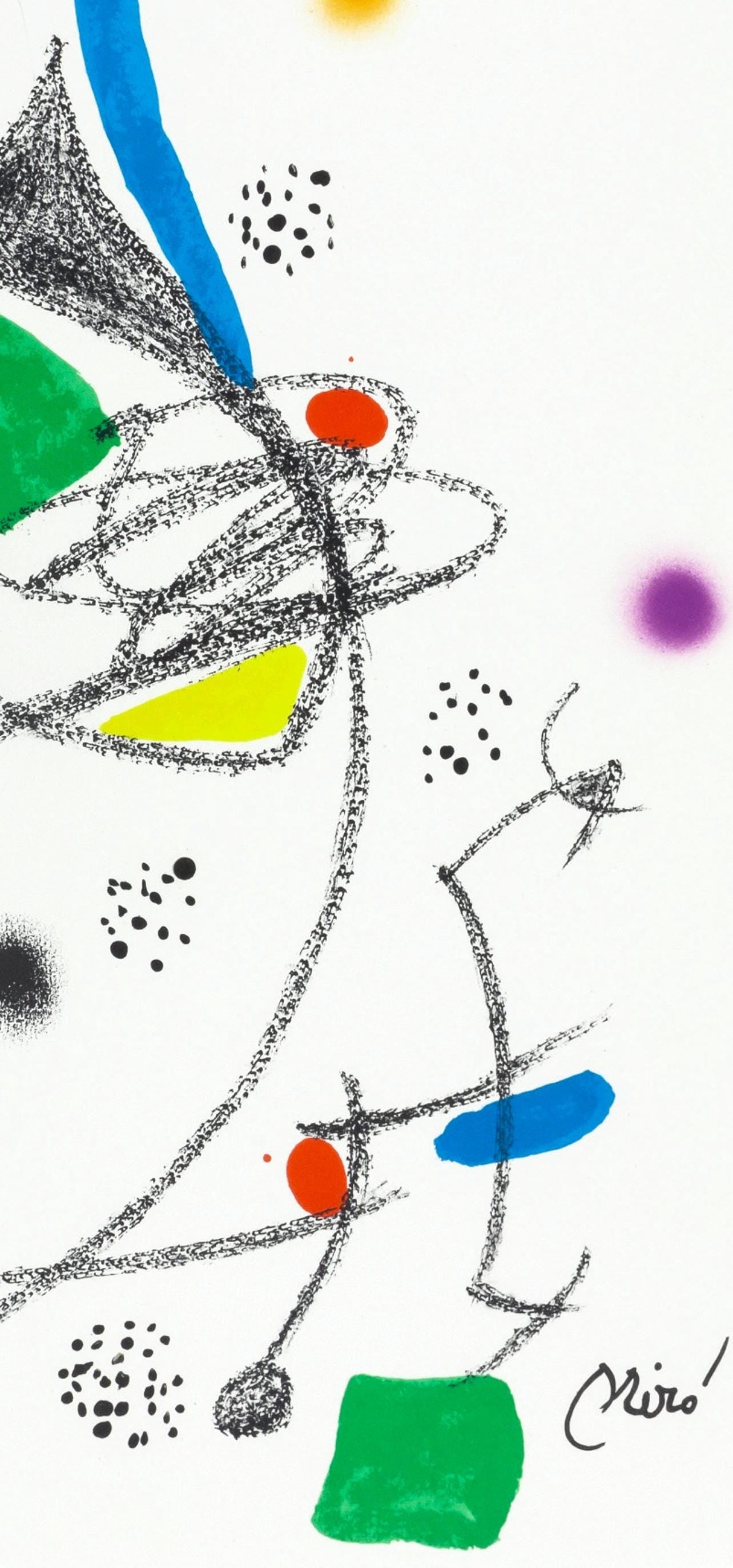 Joan Miro, Composition (Mourlot, 1051-1072), Maravillas Con Variaciones Acrsticas En El Jardn De