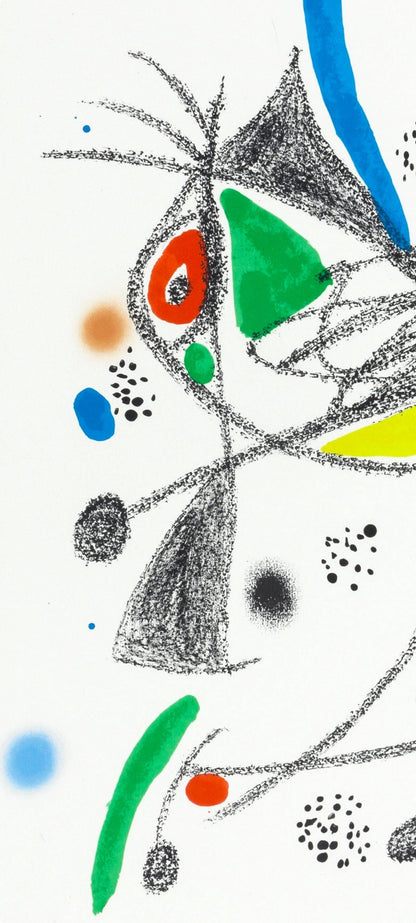 Joan Miro, Composition (Mourlot, 1051-1072), Maravillas Con Variaciones Acrsticas En El Jardn De