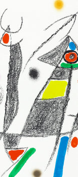 Joan Miro, Composition (Mourlot, 1051-1072), Maravillas Con Variaciones Acrsticas En El Jardn De