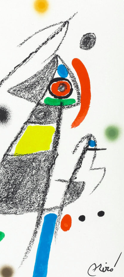 Joan Miro, Composition (Mourlot, 1051-1072), Maravillas Con Variaciones Acrsticas En El Jardn De