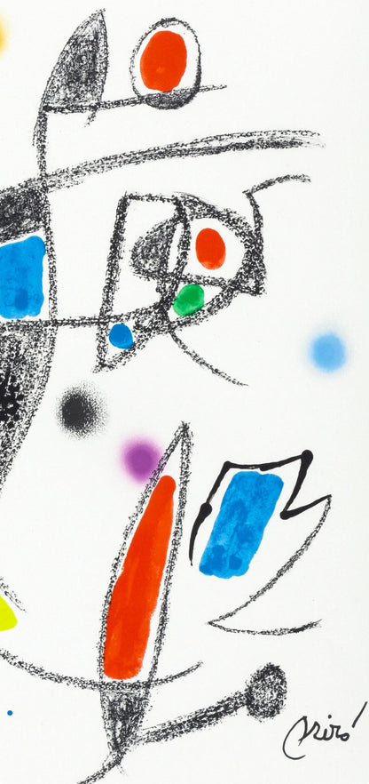 Joan Miro, Composition (Mourlot, 1051-1072), Maravillas Con Variaciones Acrsticas En El Jardn De