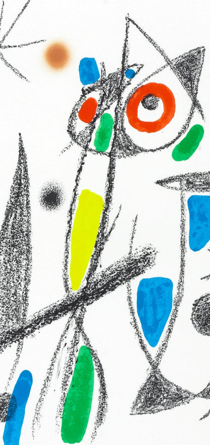 Joan Miro, Composition (Mourlot, 1051-1072), Maravillas Con Variaciones Acrsticas En El Jardn De