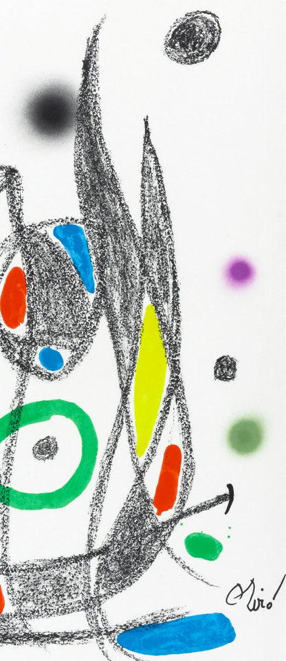 Joan Miro, Composition (Mourlot, 1051-1072), Maravillas Con Variaciones Acrsticas En El Jardn De