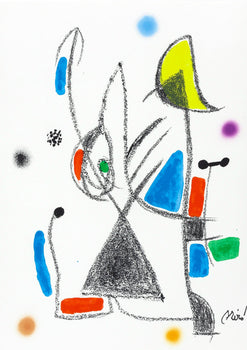 Joan Miro, Composition (Mourlot, 1051-1072), Maravillas Con Variaciones Acrsticas En El Jardn De