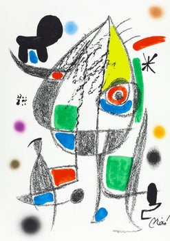 Joan Miro, Composition (Mourlot, 1051-1072), Maravillas Con Variaciones Acrsticas En El Jardn De
