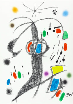 Joan Miro, Composition (Mourlot, 1051-1072), Maravillas Con Variaciones Acrsticas En El Jardn De